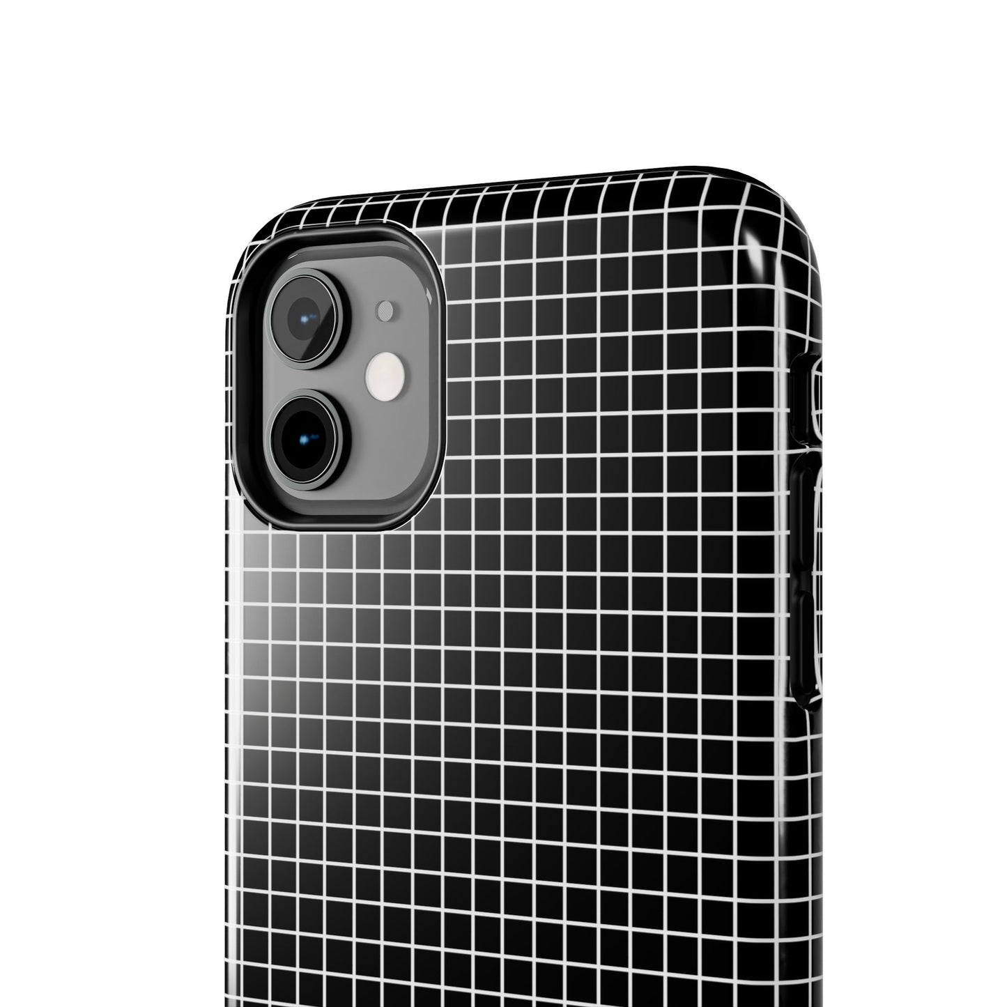 Window Pane Black / White Phone Case