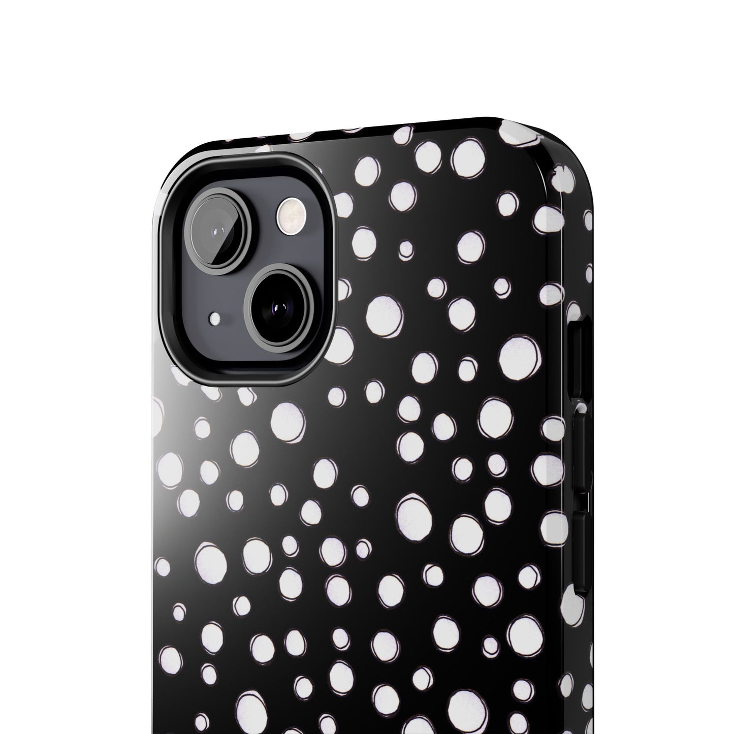 Pot Dots Black Phone Case