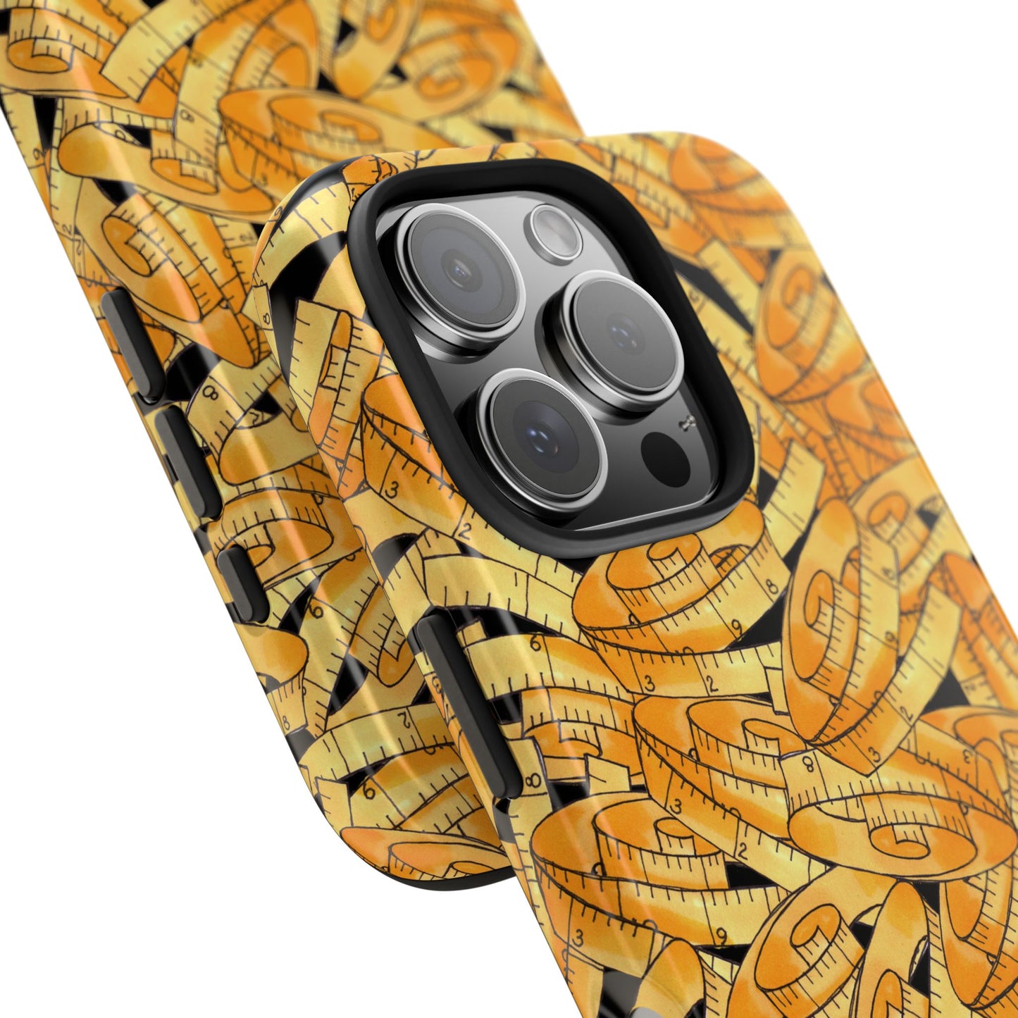 Tape Storm Black / Yellow Phone Case