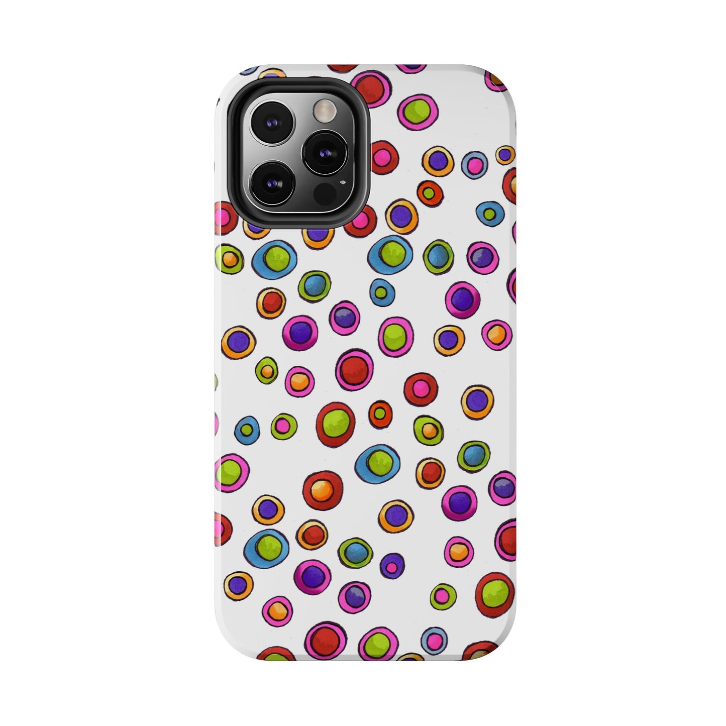 Dopey Dots White Phone Case