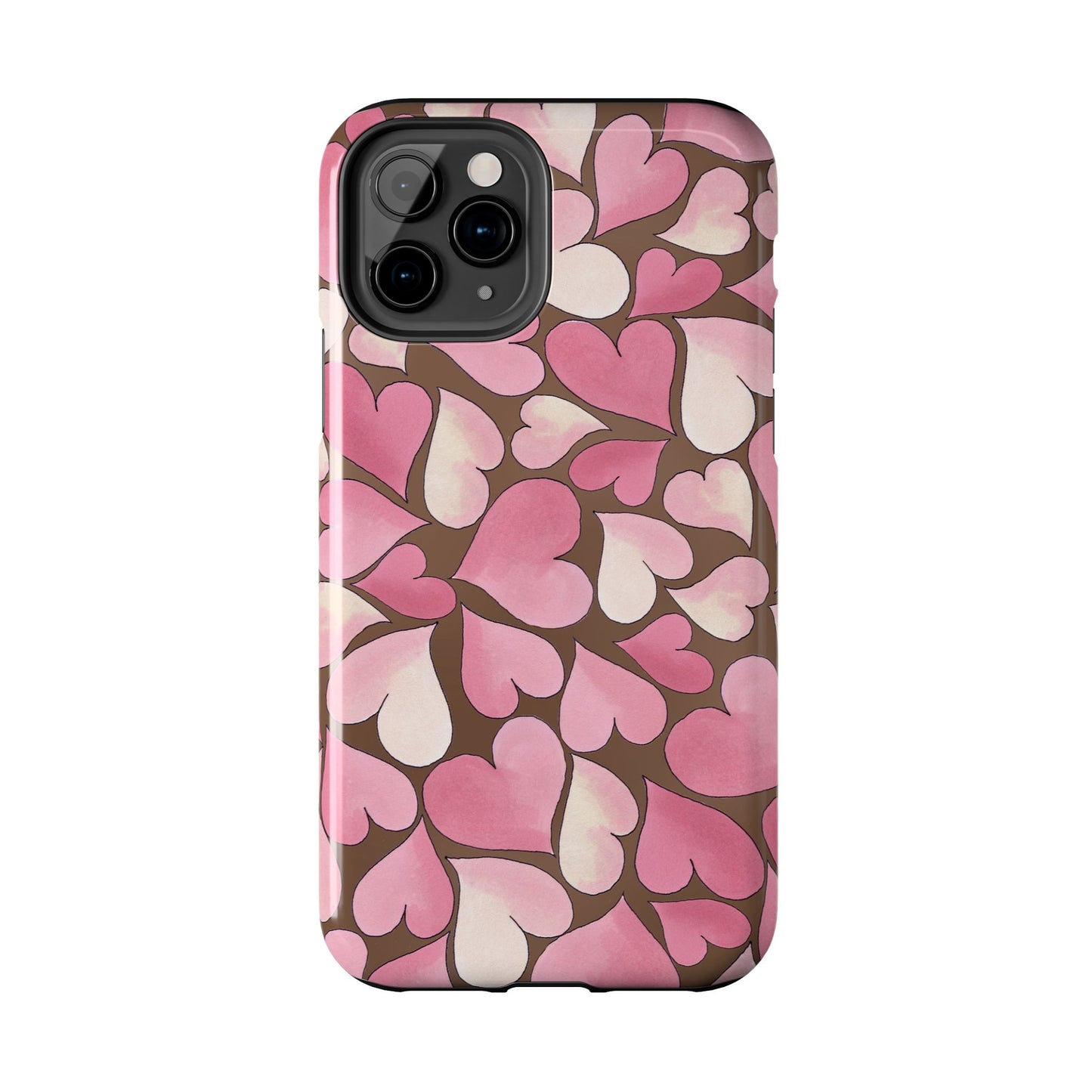 Hearts Chocolate Phone Case