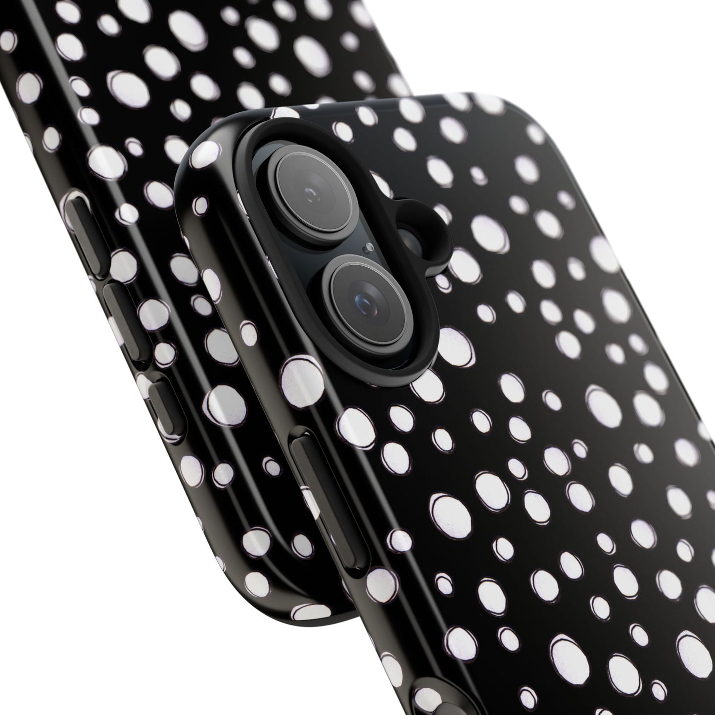 Pot Dots Black Phone Case