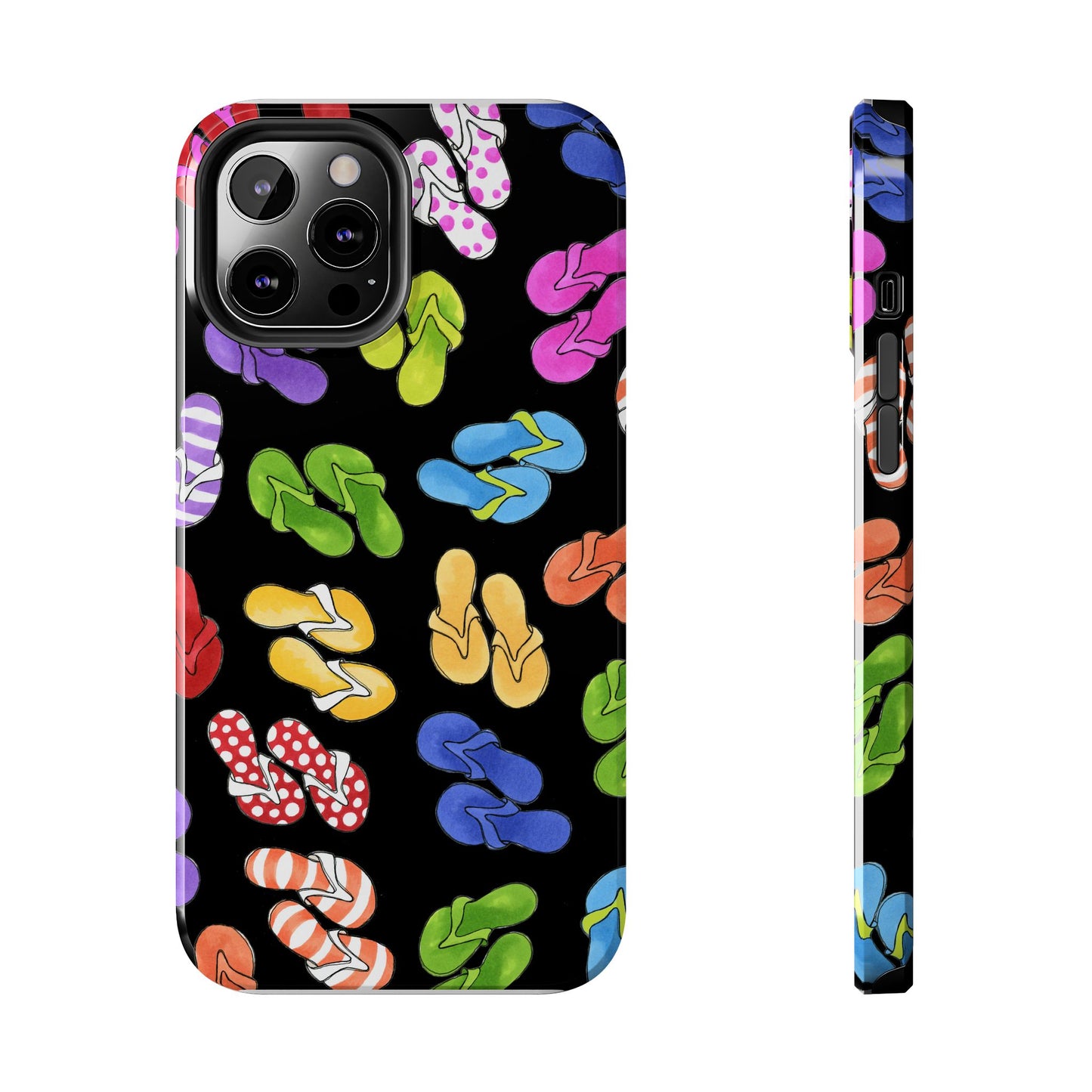 Fun Flops Black Phone Case