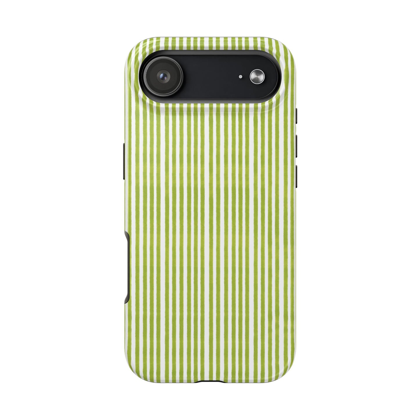 Lazy Stripe Lime Phone Case