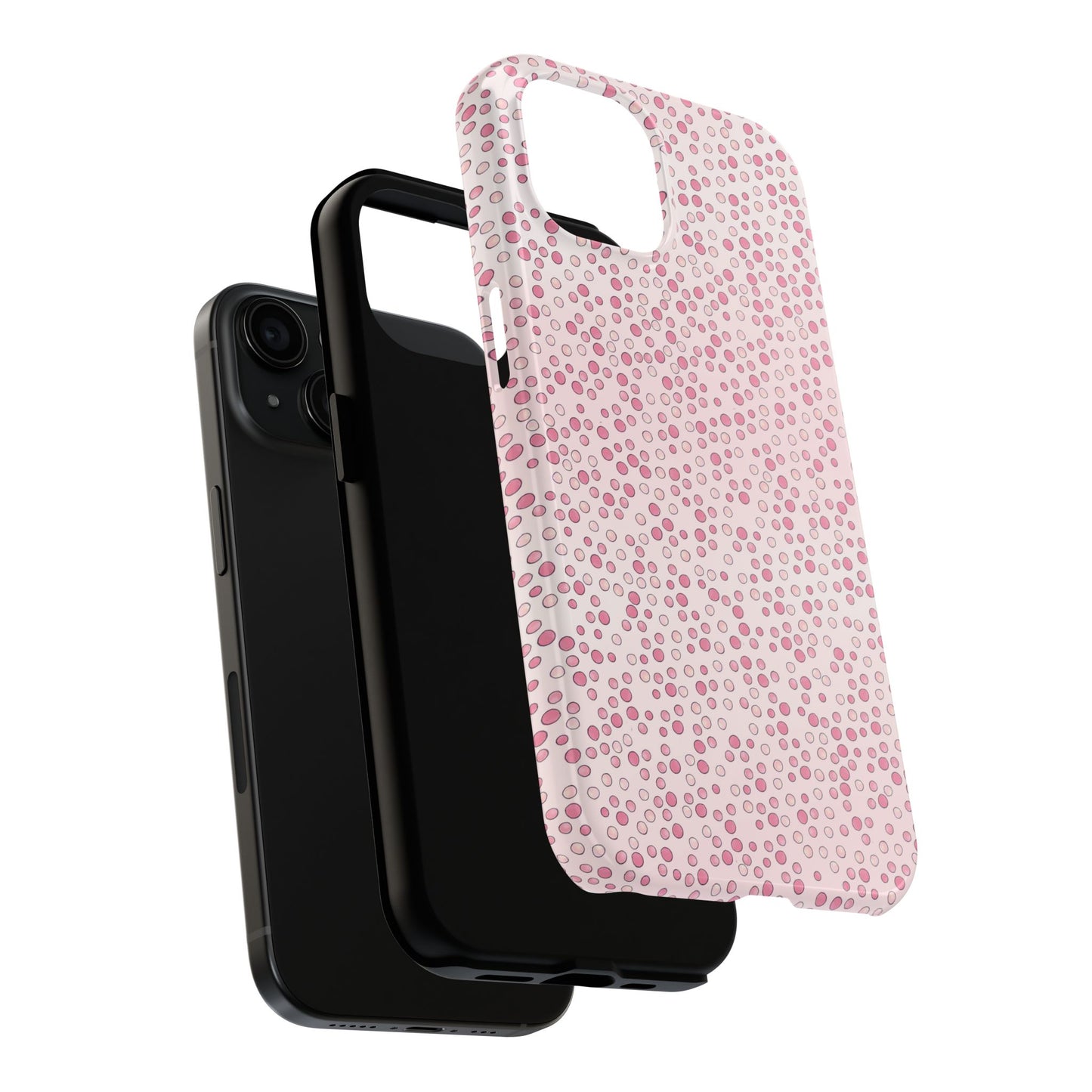 Water Spot Pink / Pink Phone Case