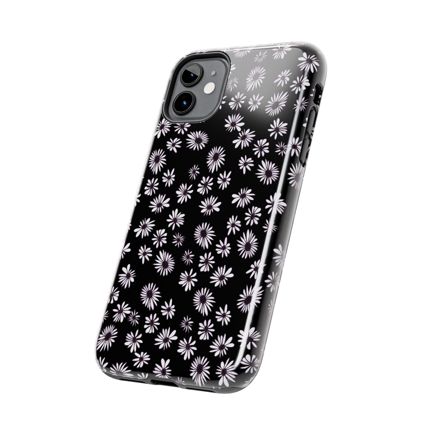 Random Daisy Black / White Phone Case