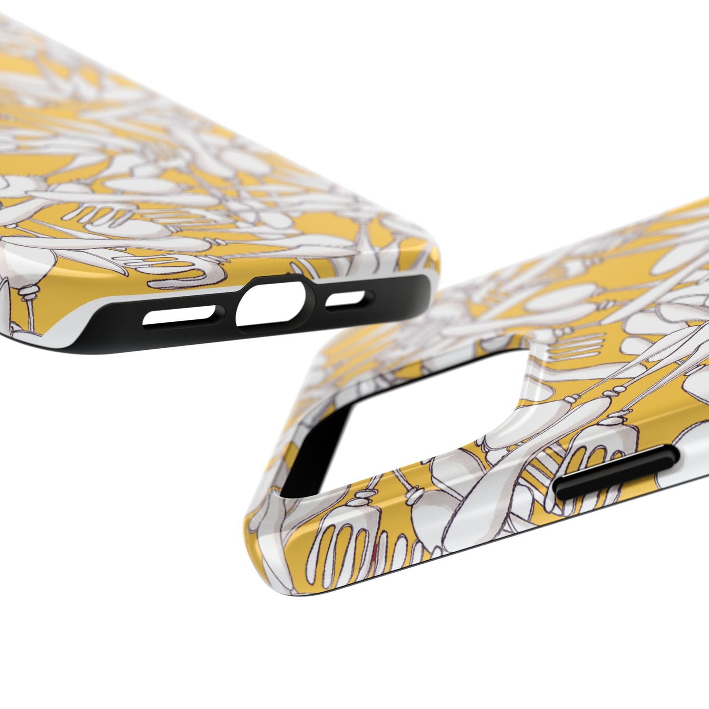 Silverware Wars Yellow Phone Case