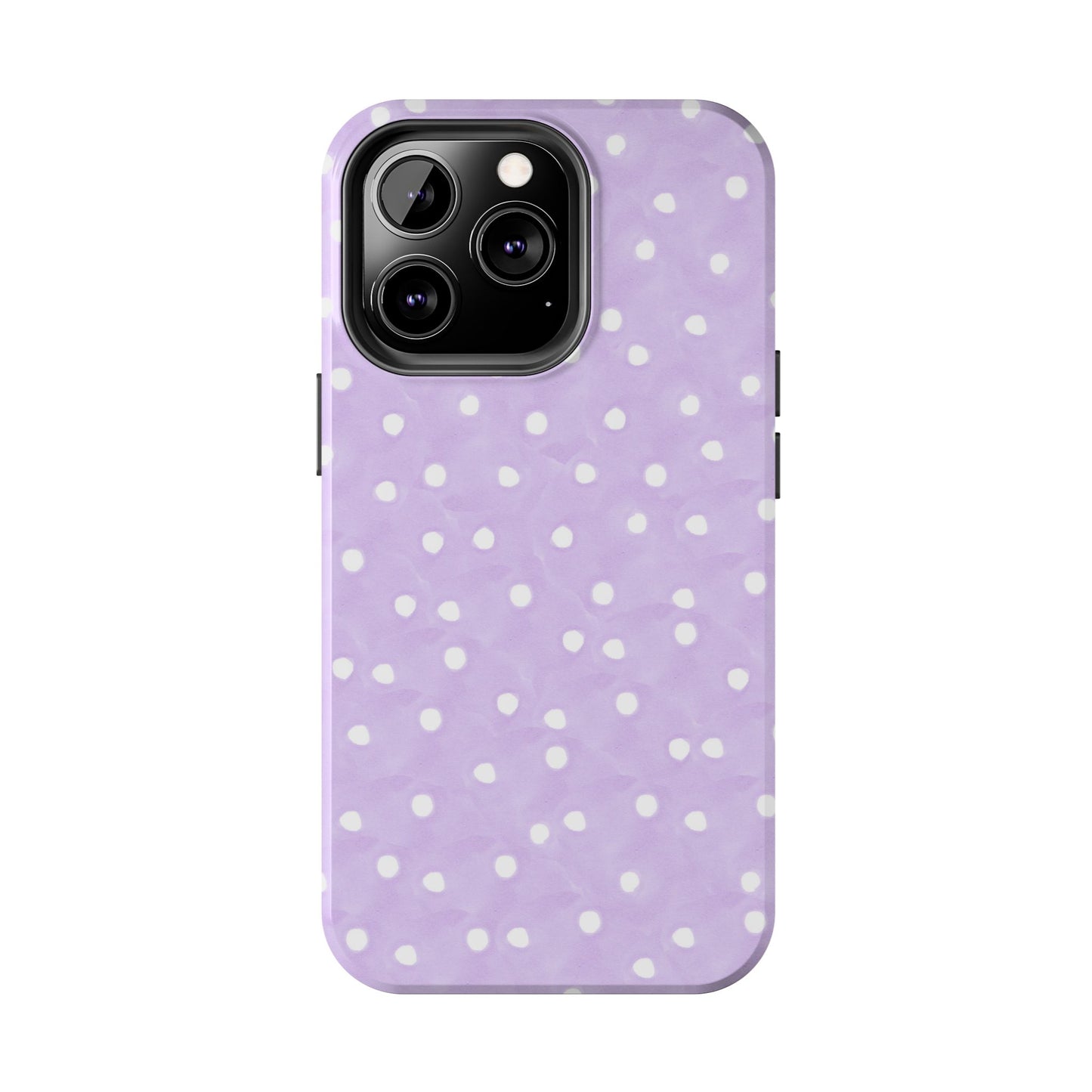 Space Dots Lilac / White Phone Case