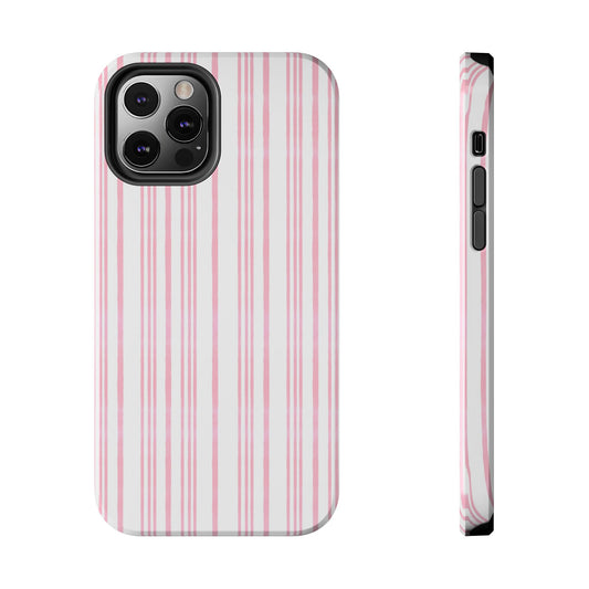 Candy Stripe Pink Phone Case
