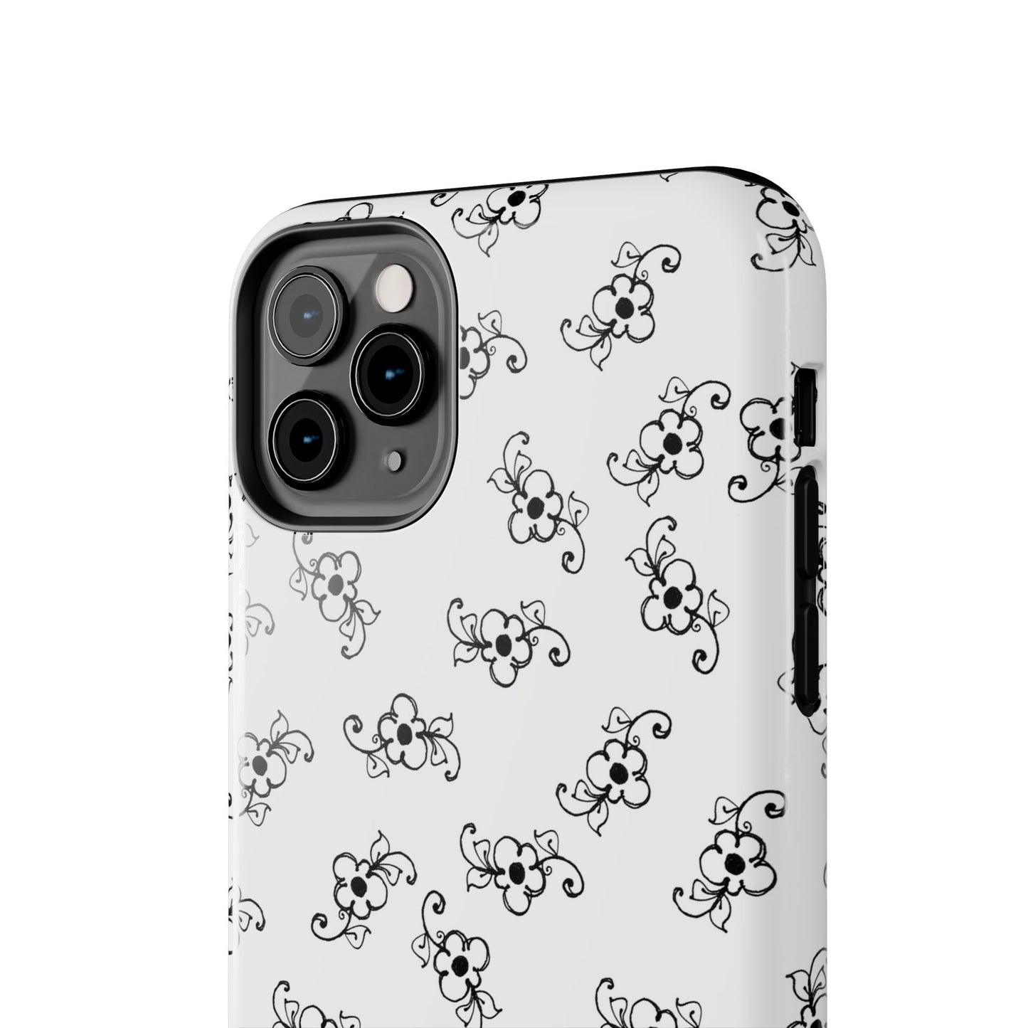 Favorite Daisies White / Black Phone Case