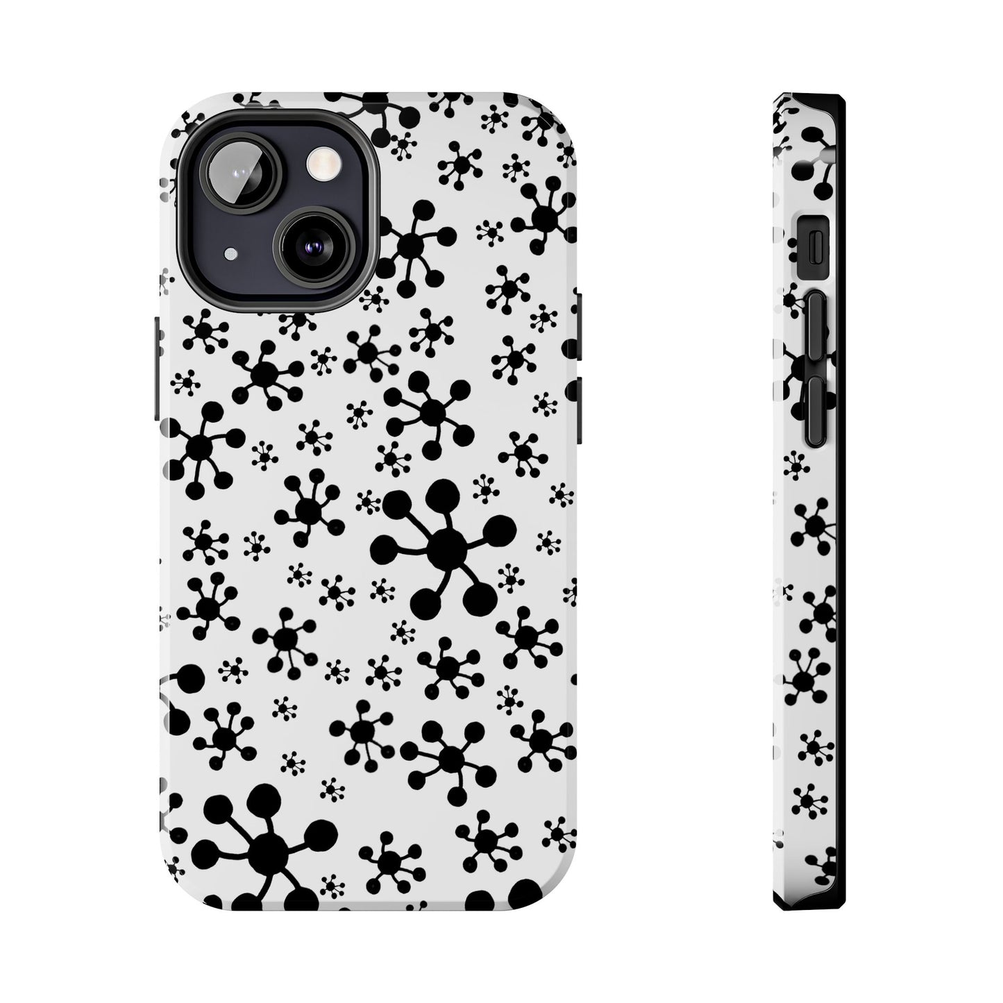 Jacks White / Black Phone Case