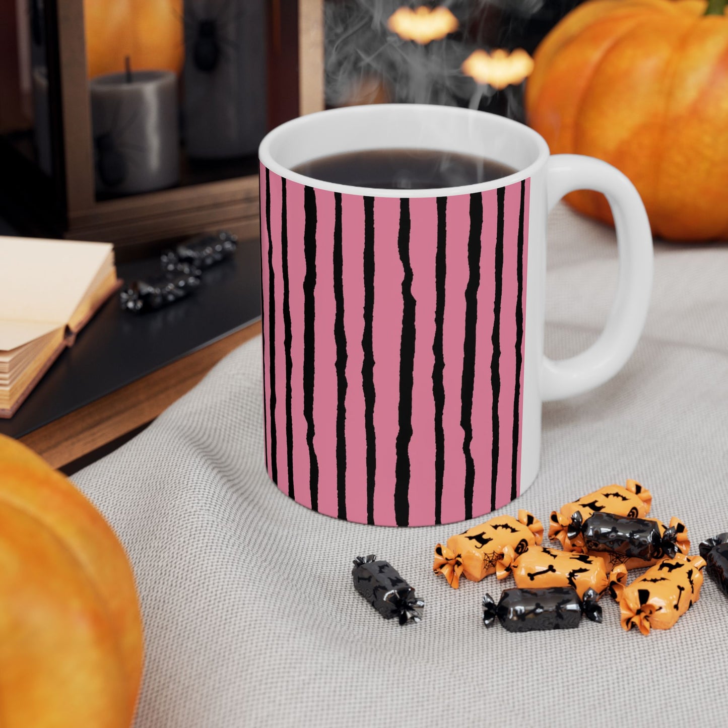 Sorta Stripe Pink / Black Cup