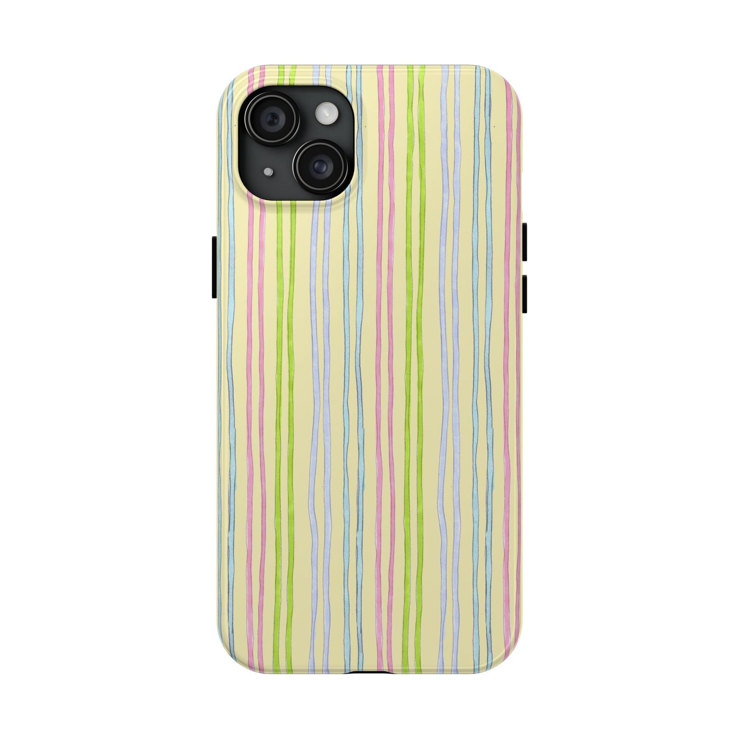 Belle Stripe Yellow Phone Case