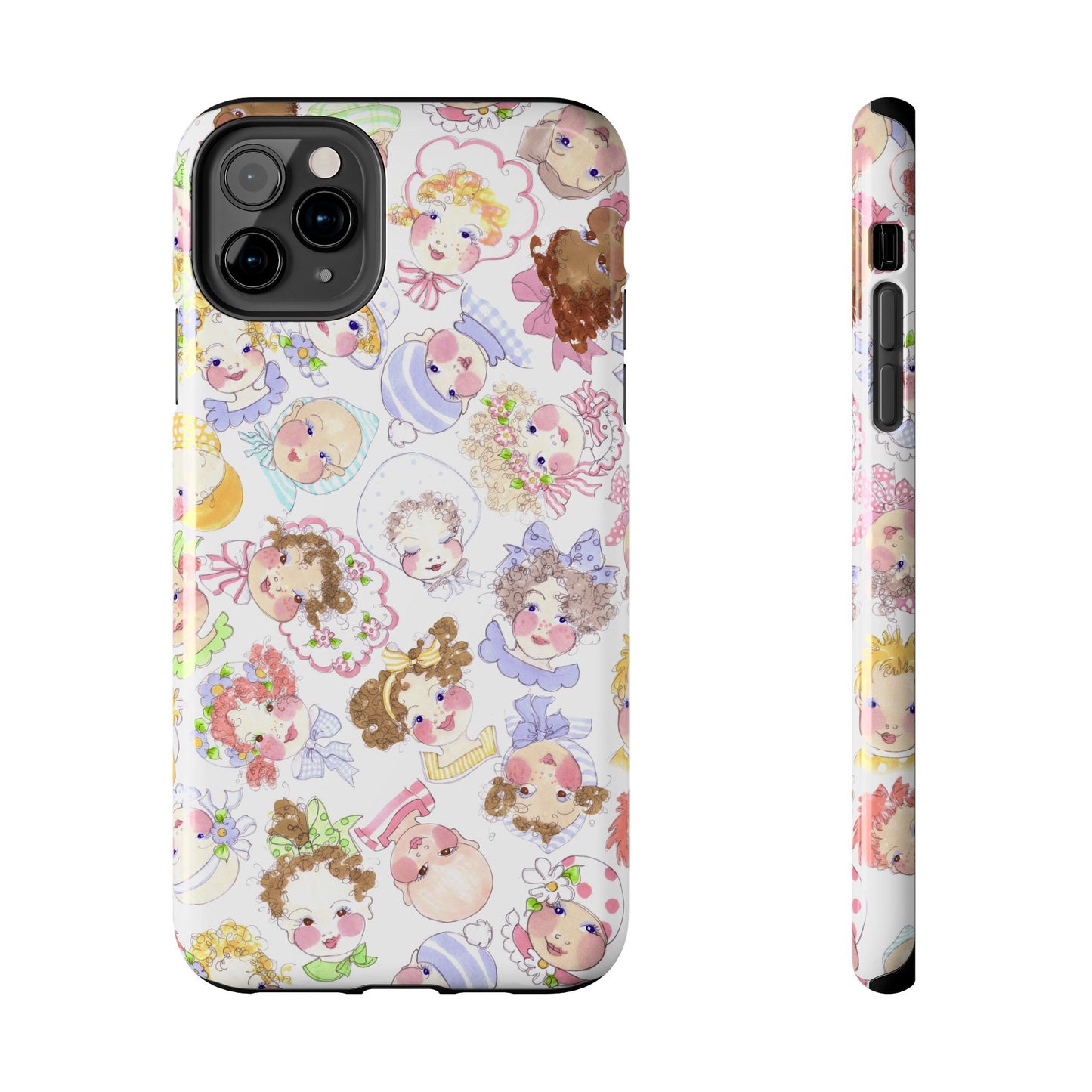 Baby Face Fling White Phone Case
