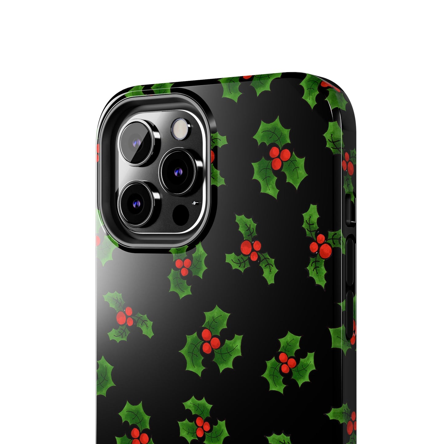 Lotsa Holly Black Phone Case