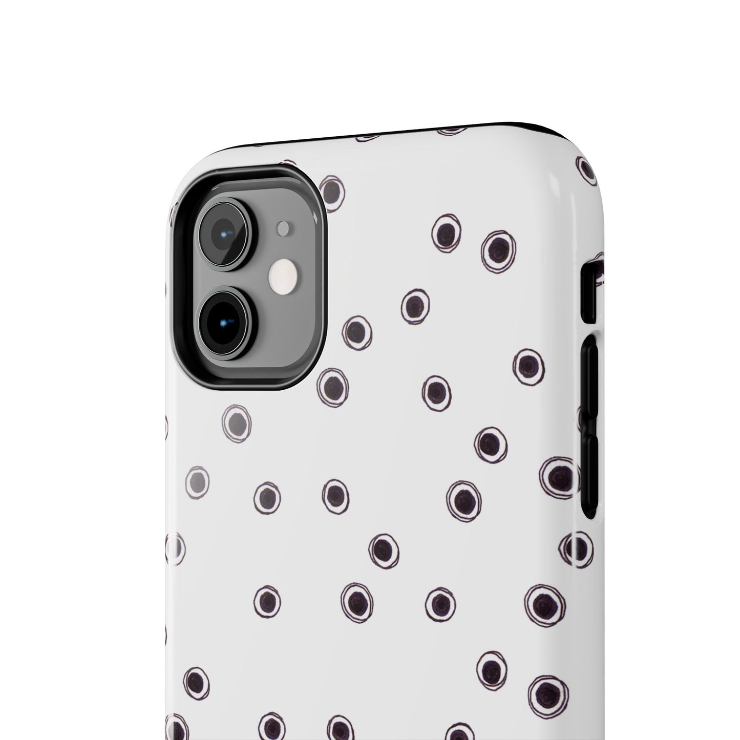 Halo Dots White Phone Case