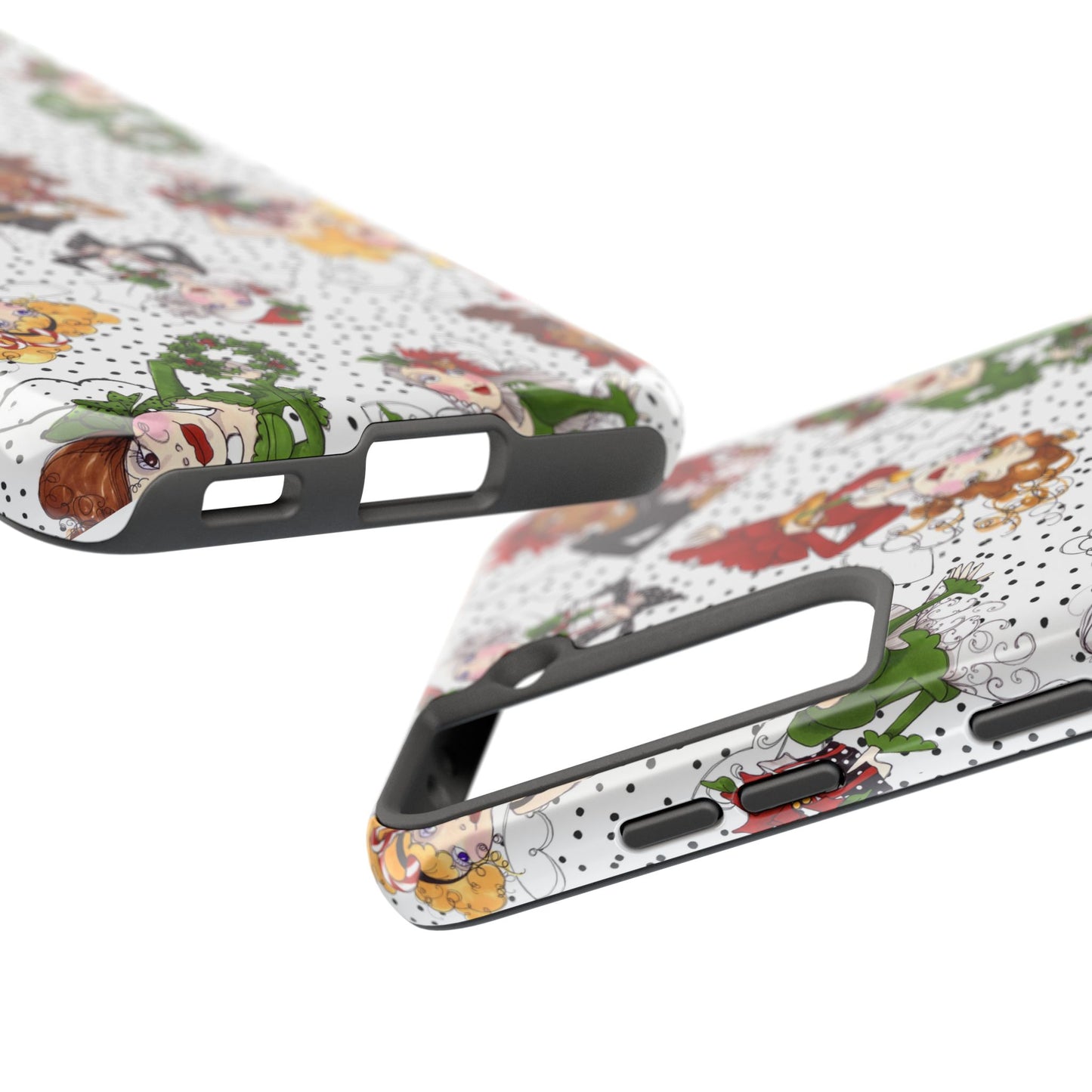 Fairy Toss White / Black Phone Case