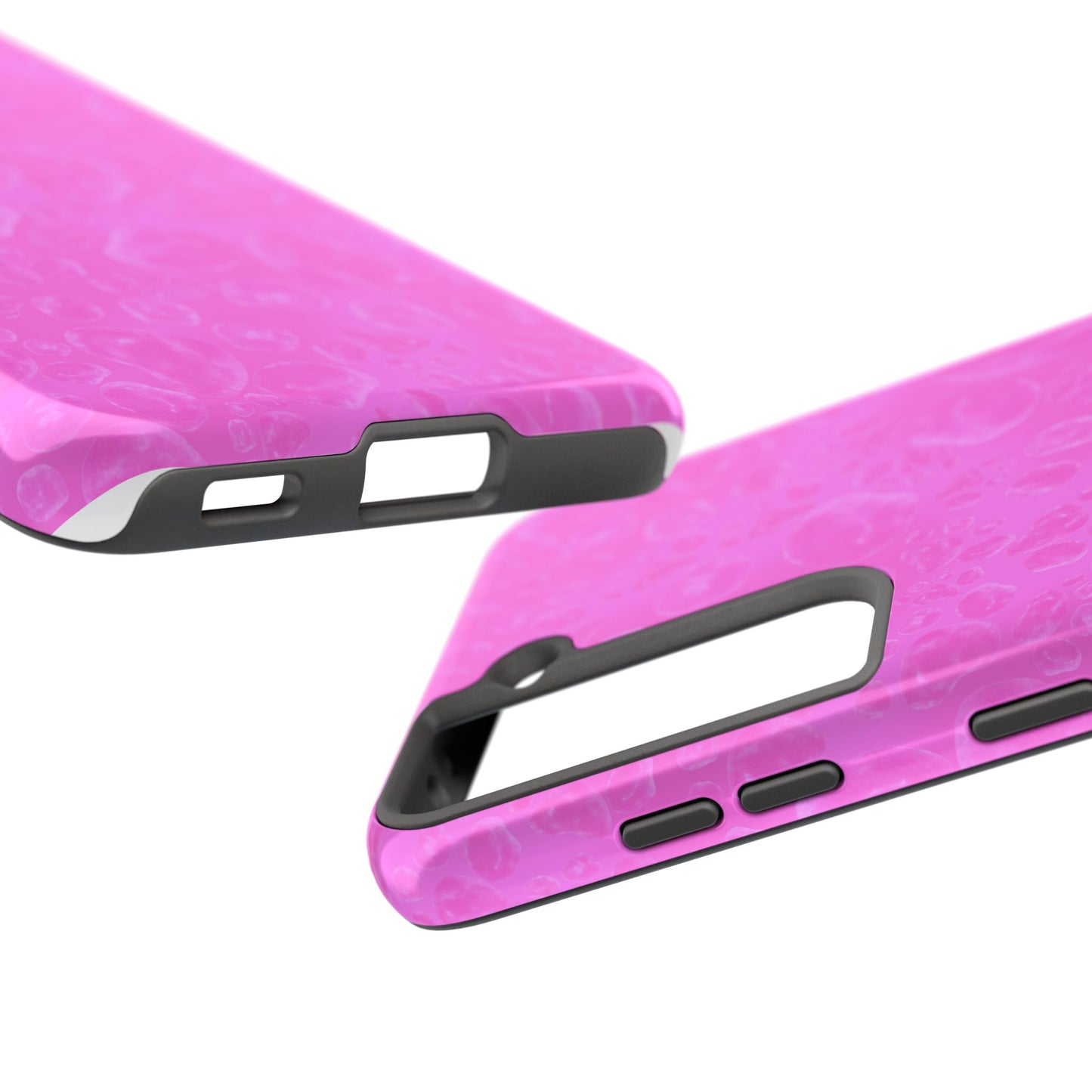 Paw Dots Cerise Phone Case