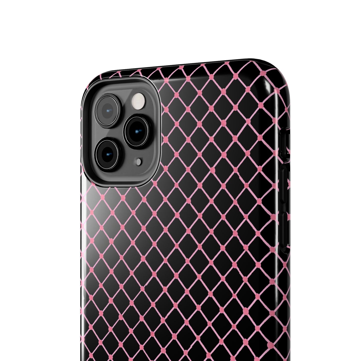 Cyclone Fence Black / Pink Phone Case