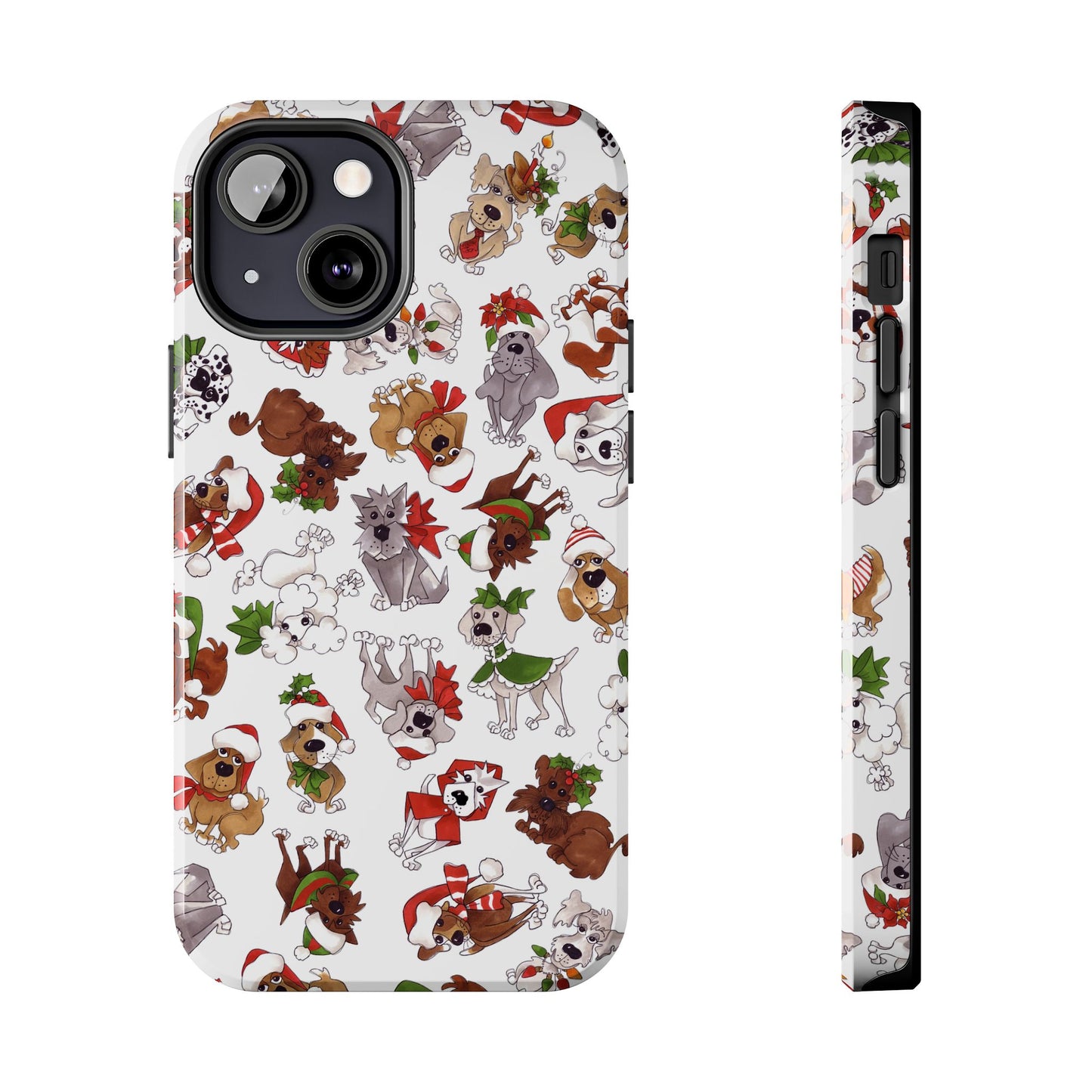 Doggie Toss White Phone Case