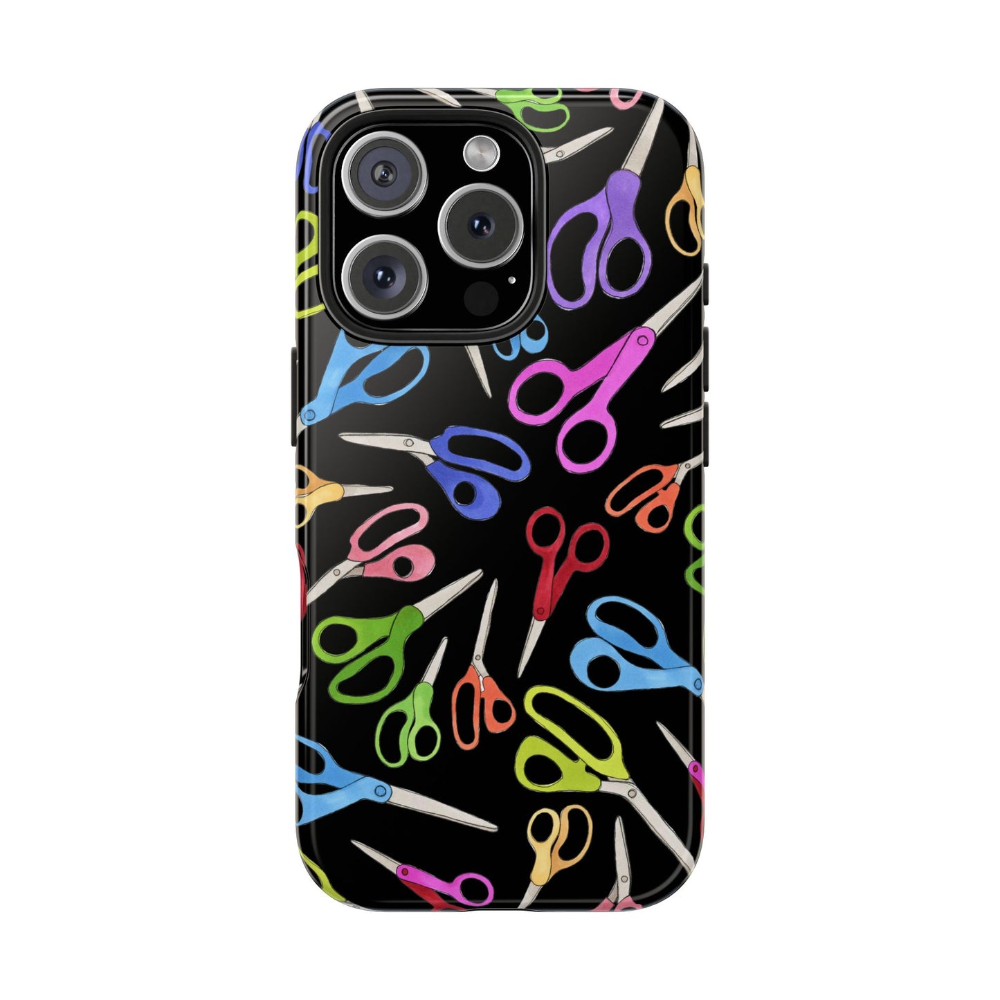 Shear Fun Black Phone Case