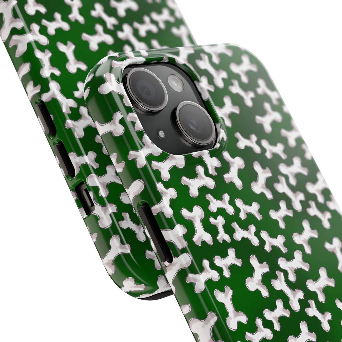 Bones a Lot Green Phone Case