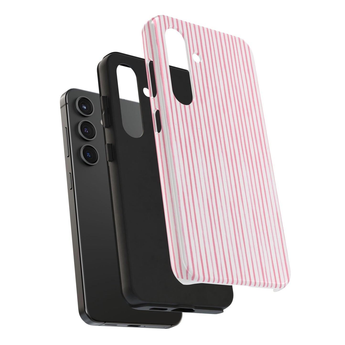 Candy Stripe White / Pink Phone Case
