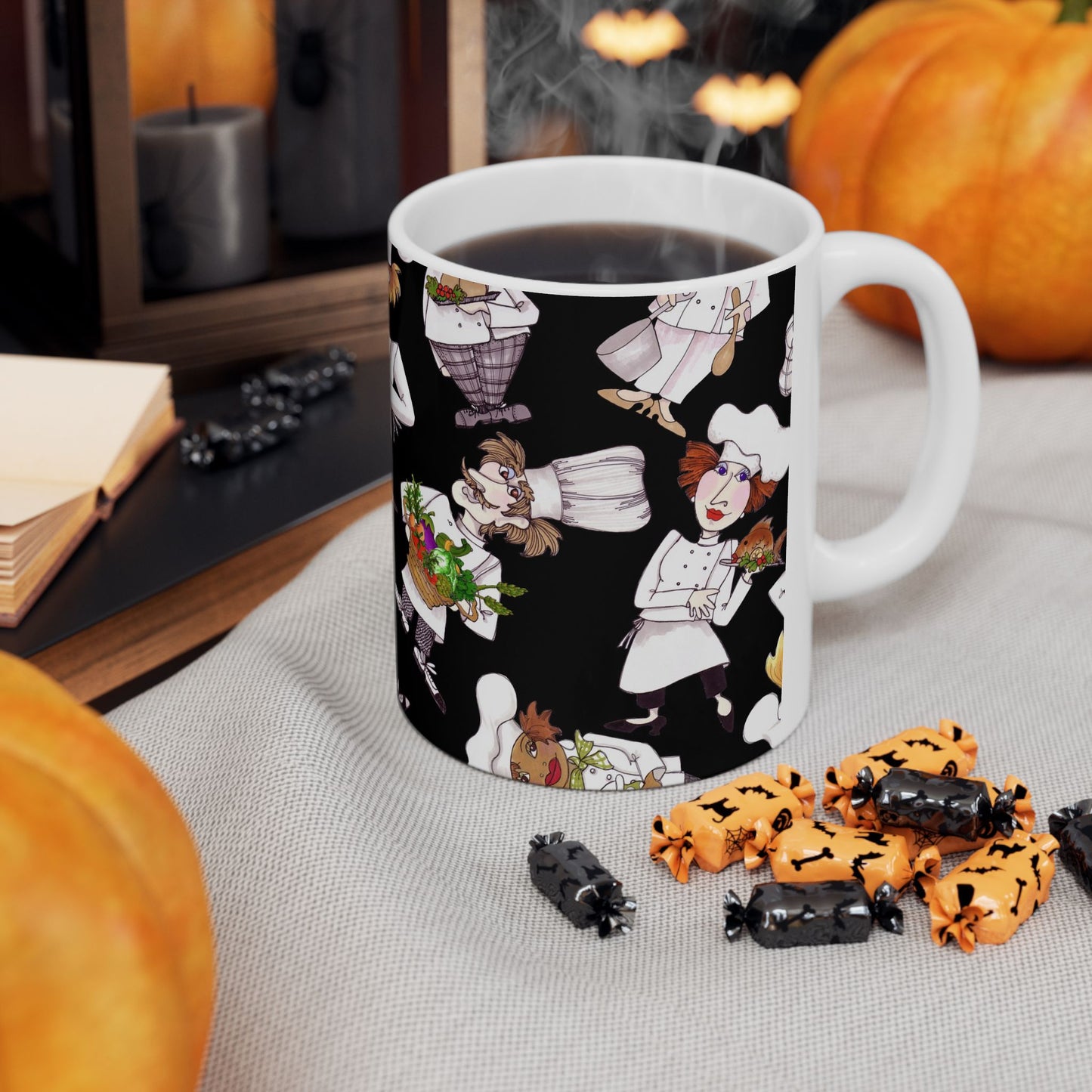 Tossed Chefs Black Cup