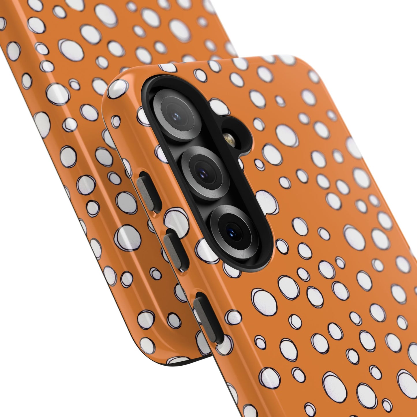 Pot Dots Orange Phone Case