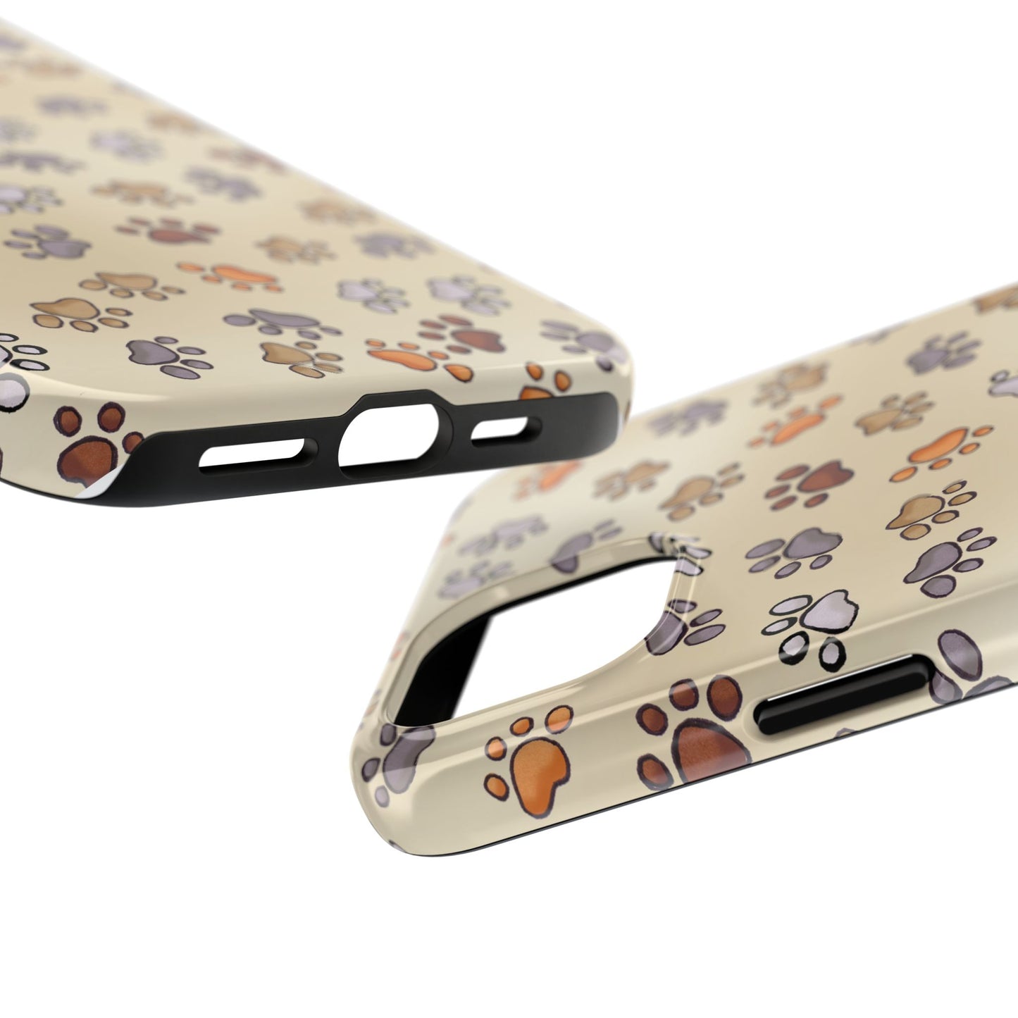 Puppy Paws Bone Phone Case