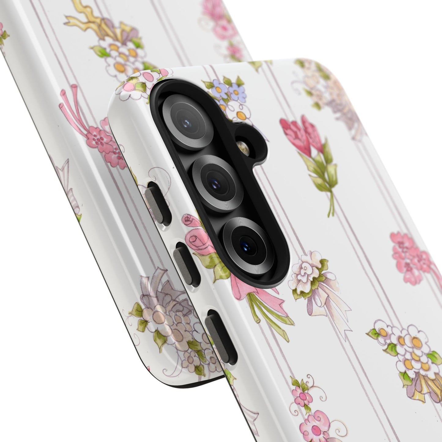 Bouquet Stripe Phone Case
