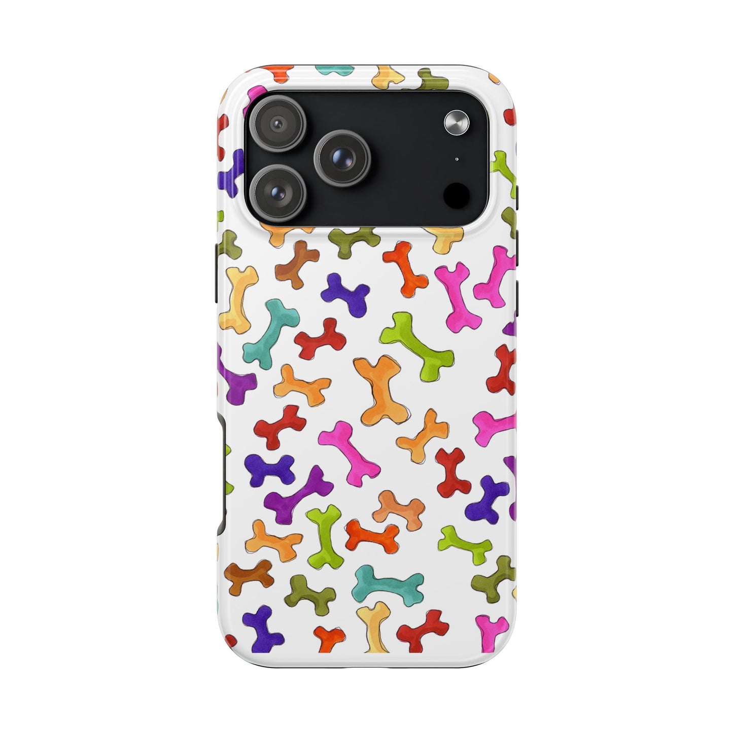 Happy Bones White Phone Case