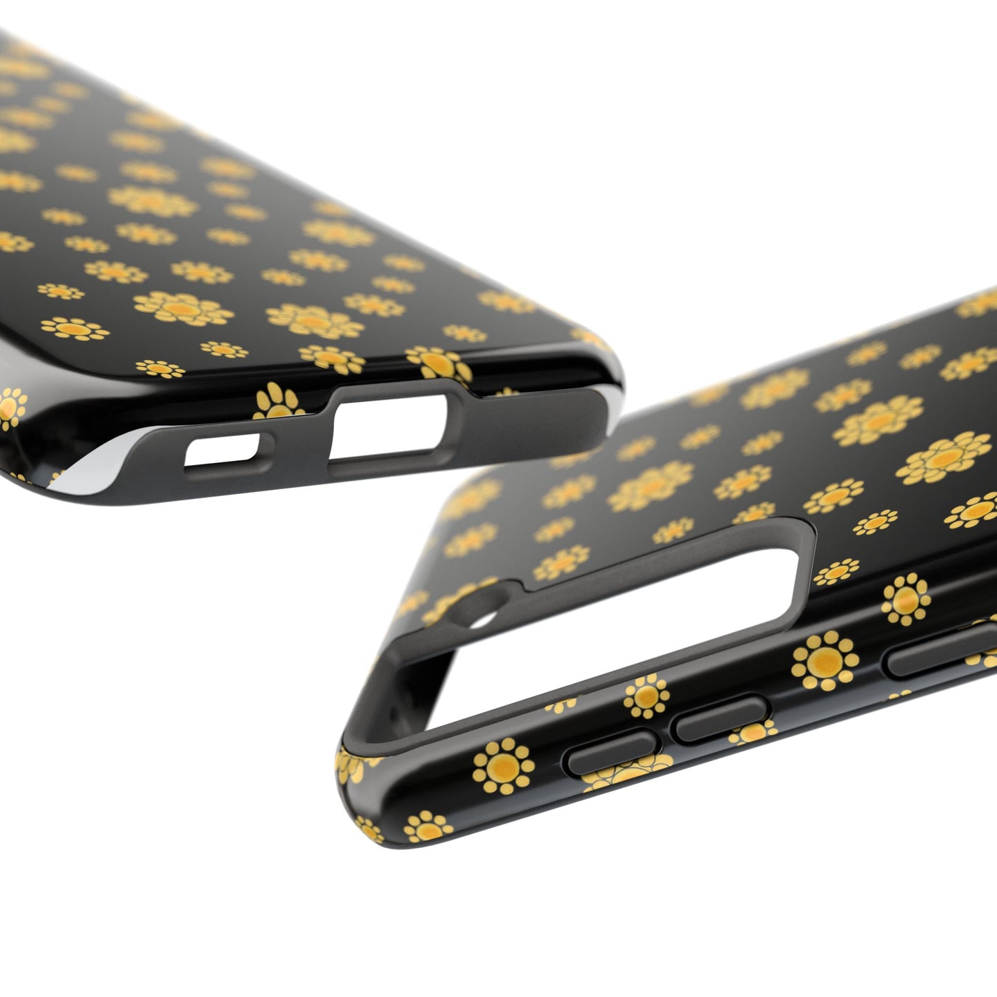 Bandana Dots Black / Yellow Phone Case