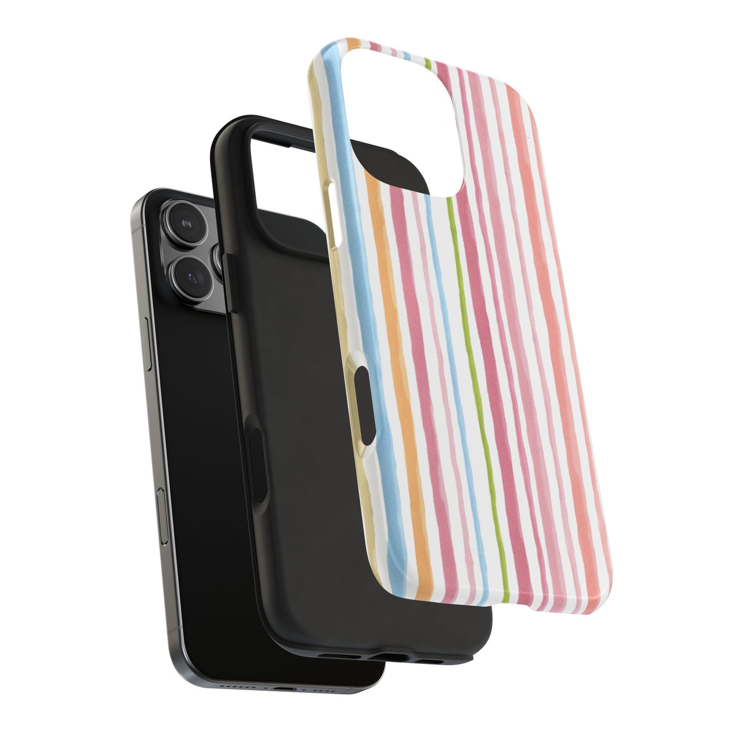 Swim Stripe Pastel Phone Case