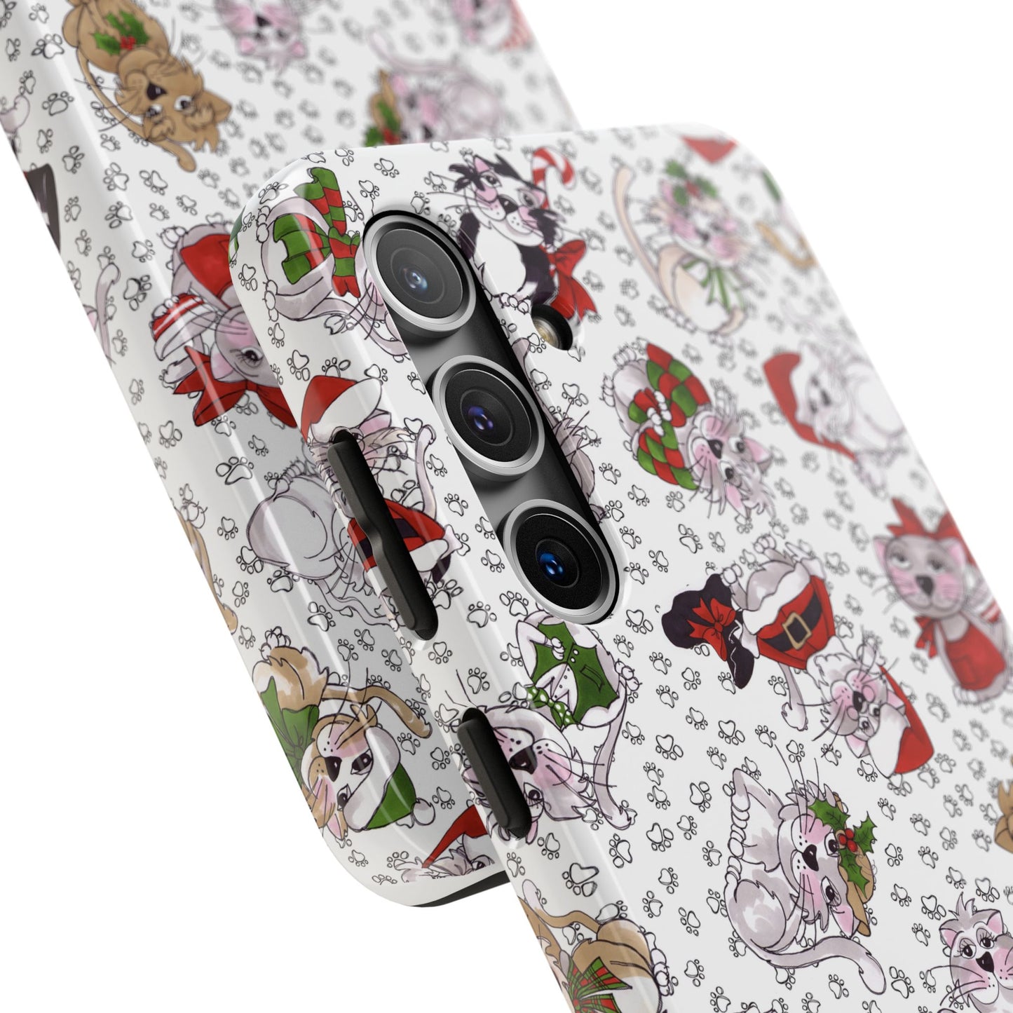 Kitty Blizzard White Phone Case