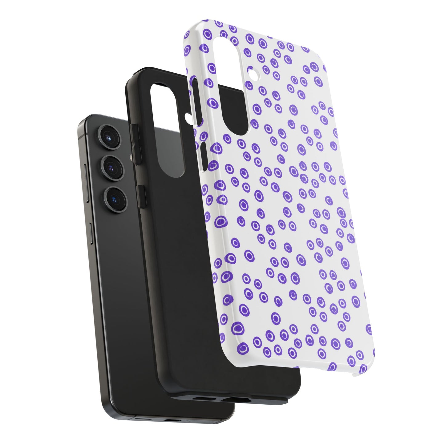 Dots Blue Phone Case