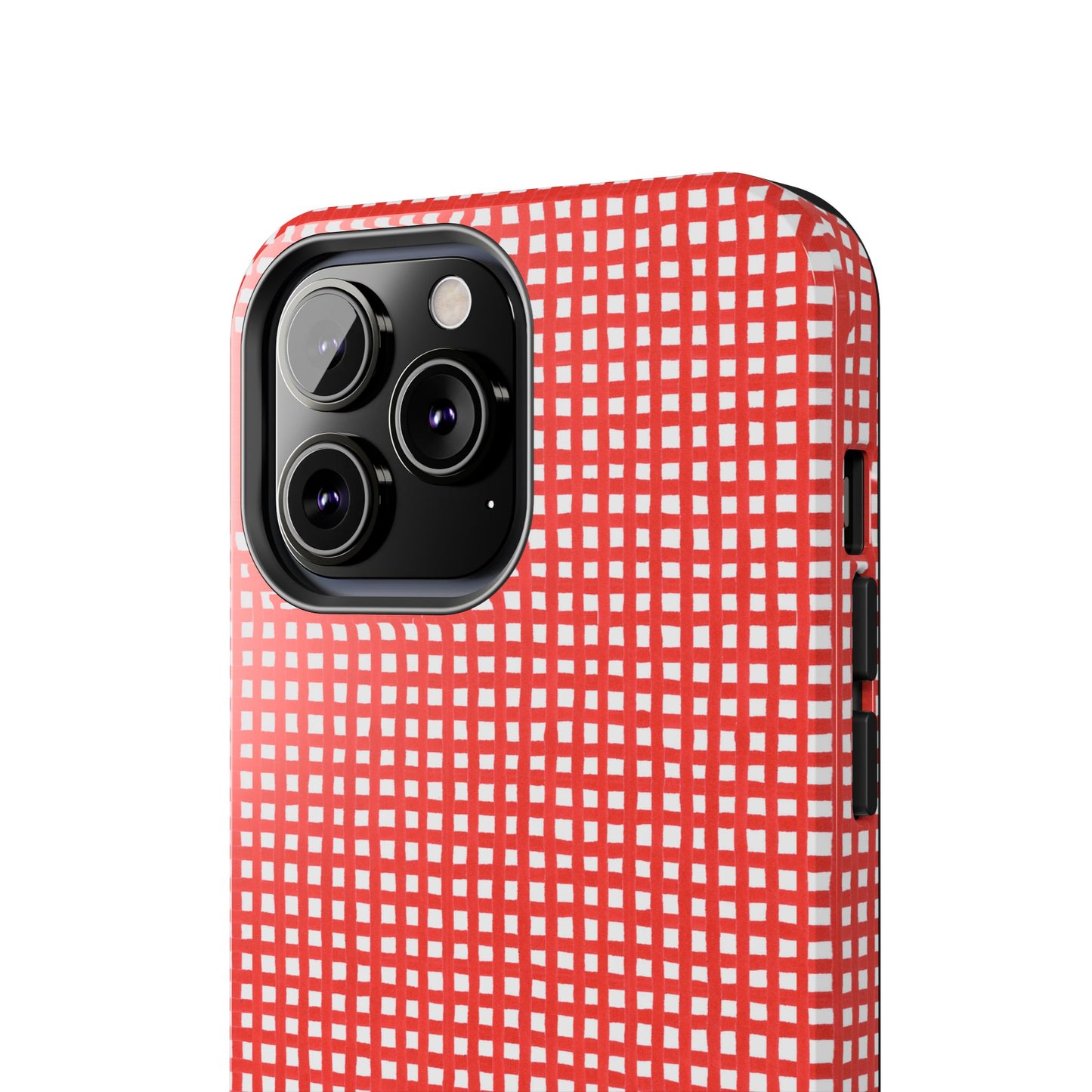 Chipper Check Red Phone Case