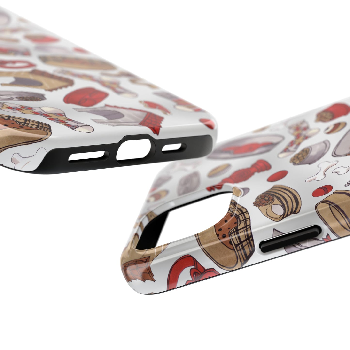Doggie Stuff Gray Phone Case