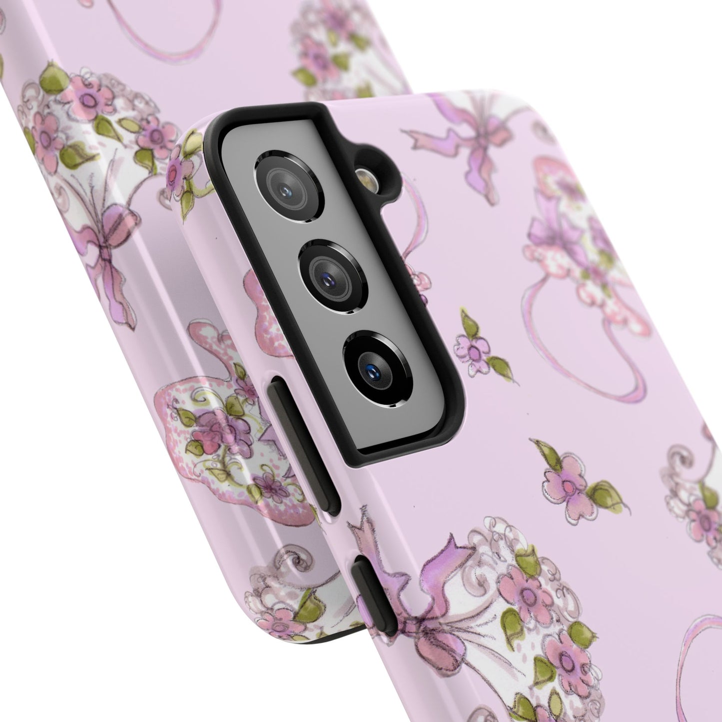 Flower Model Hand Bag Phone Case