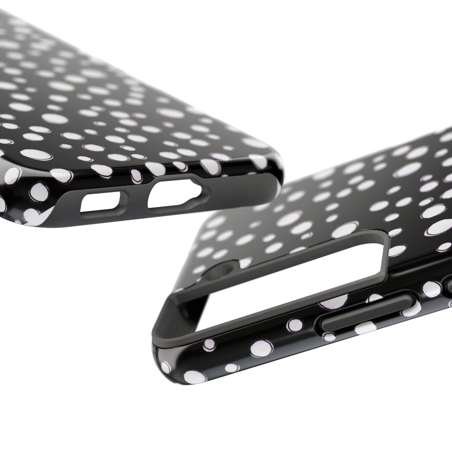 Pot Dots Black Phone Case