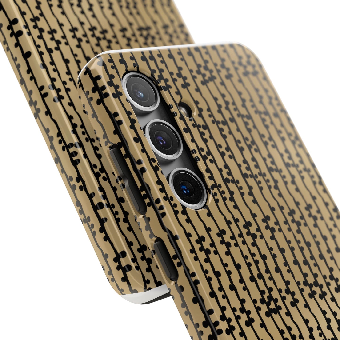 Loopy Stripe Tan Phone Case
