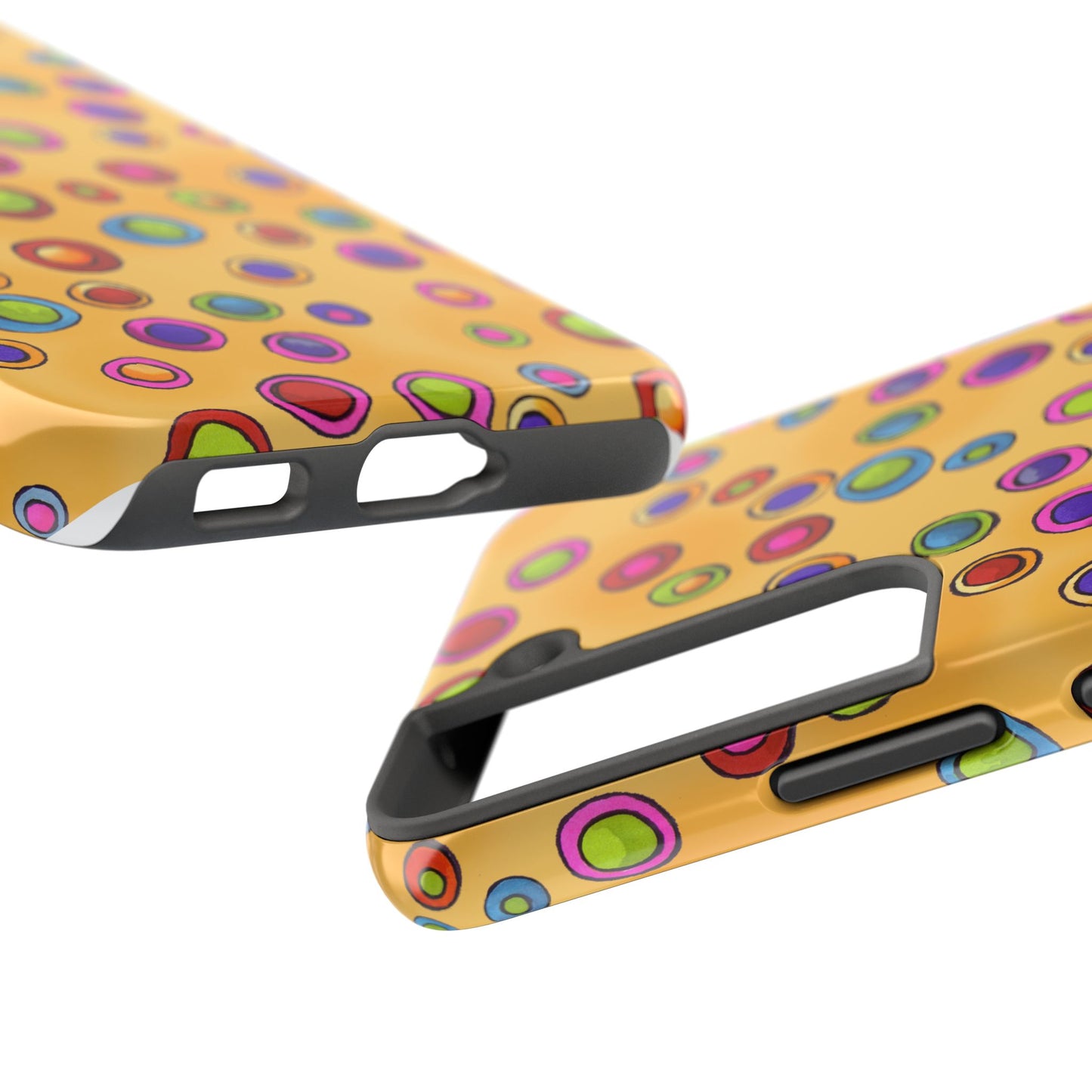 Dopey Dots Yellow Phone Case
