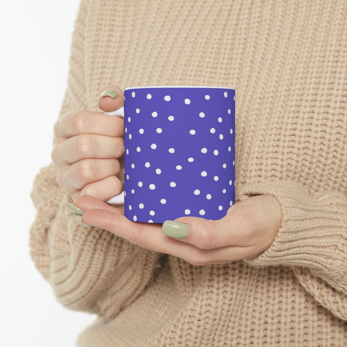 Dinky Dots Blue / White Cup