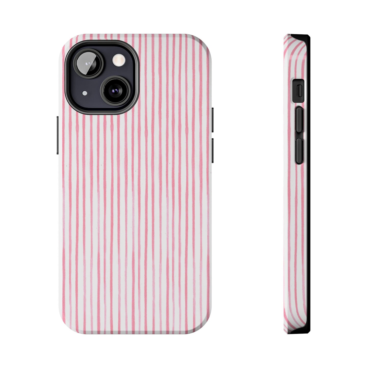 Candy Stripe White / Pink Phone Case
