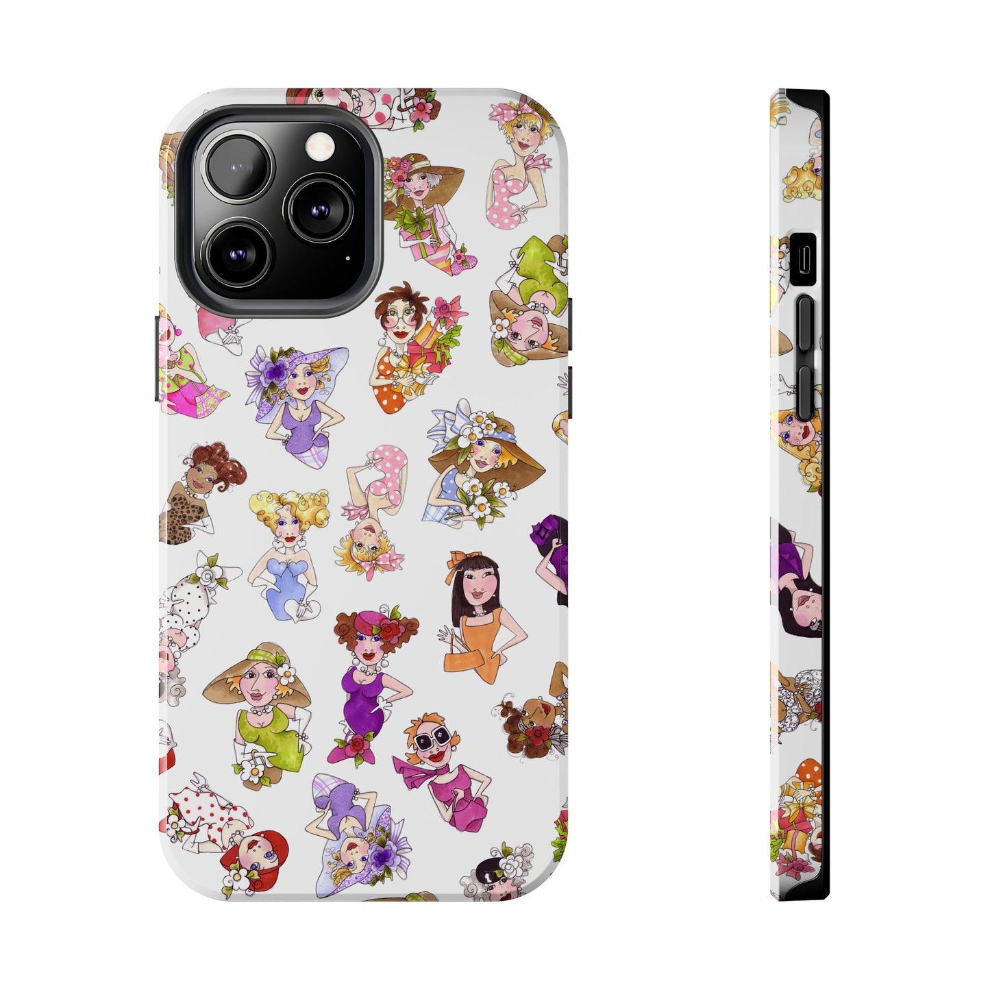 Fast Women Tossed White Phone Case