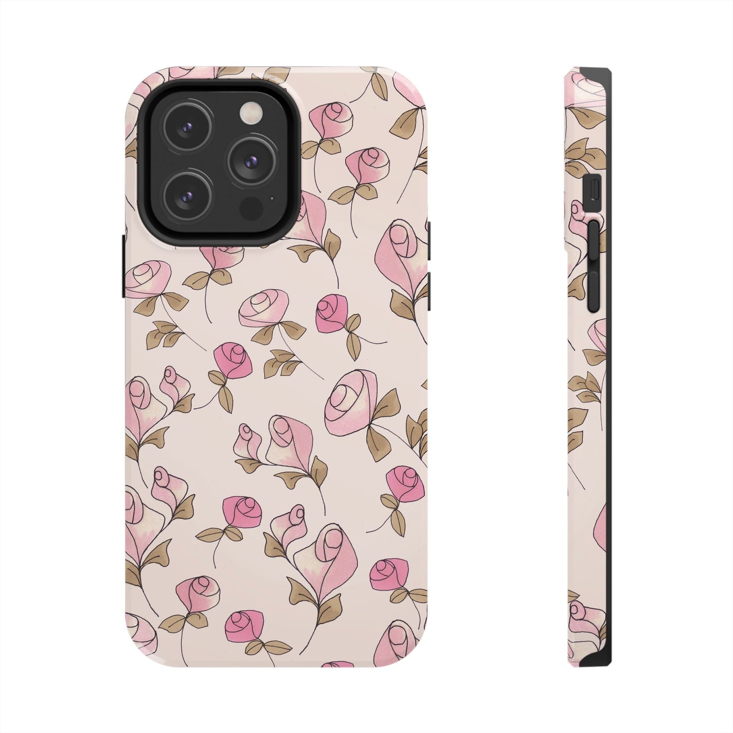 Simply Roses Vanilla Phone Case