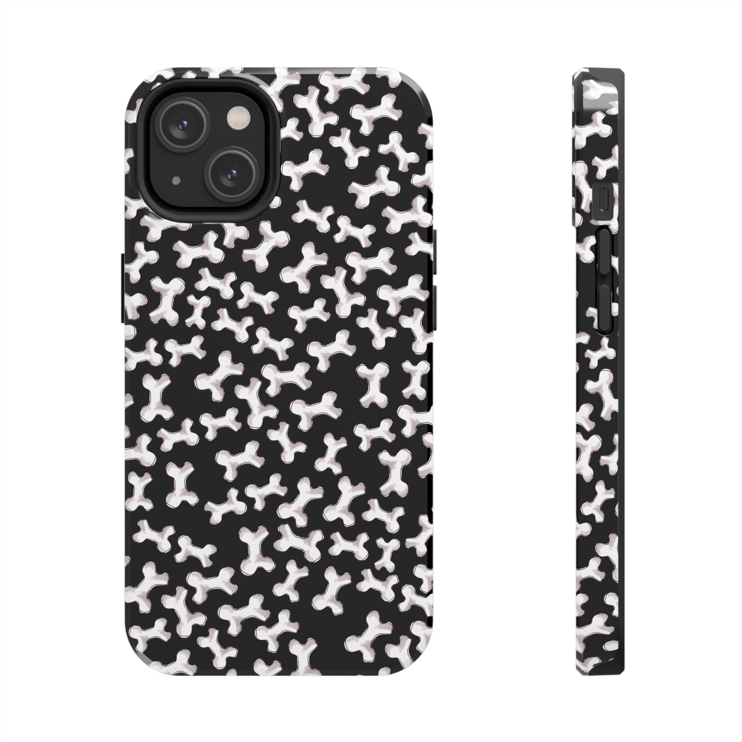 Bones a Lot Black Phone Case