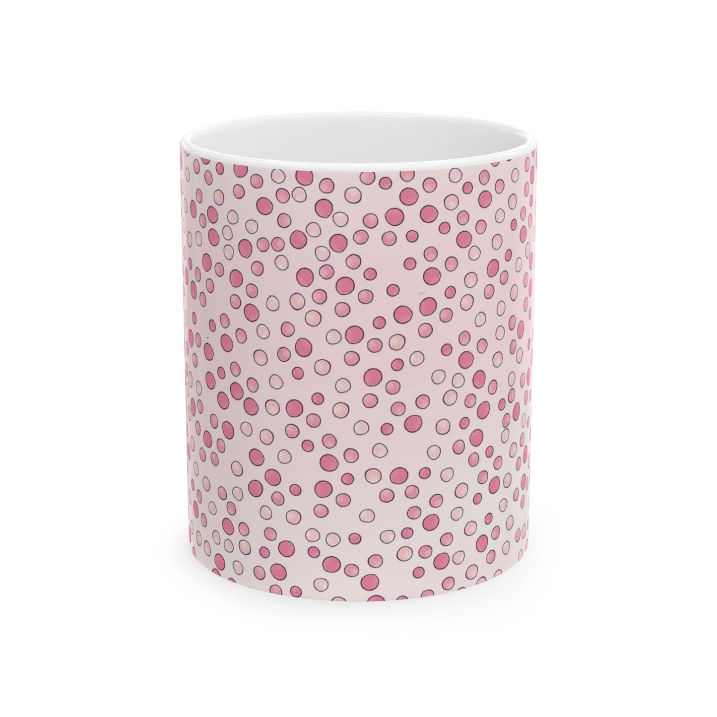 Water Spots Pink / Pink Cup