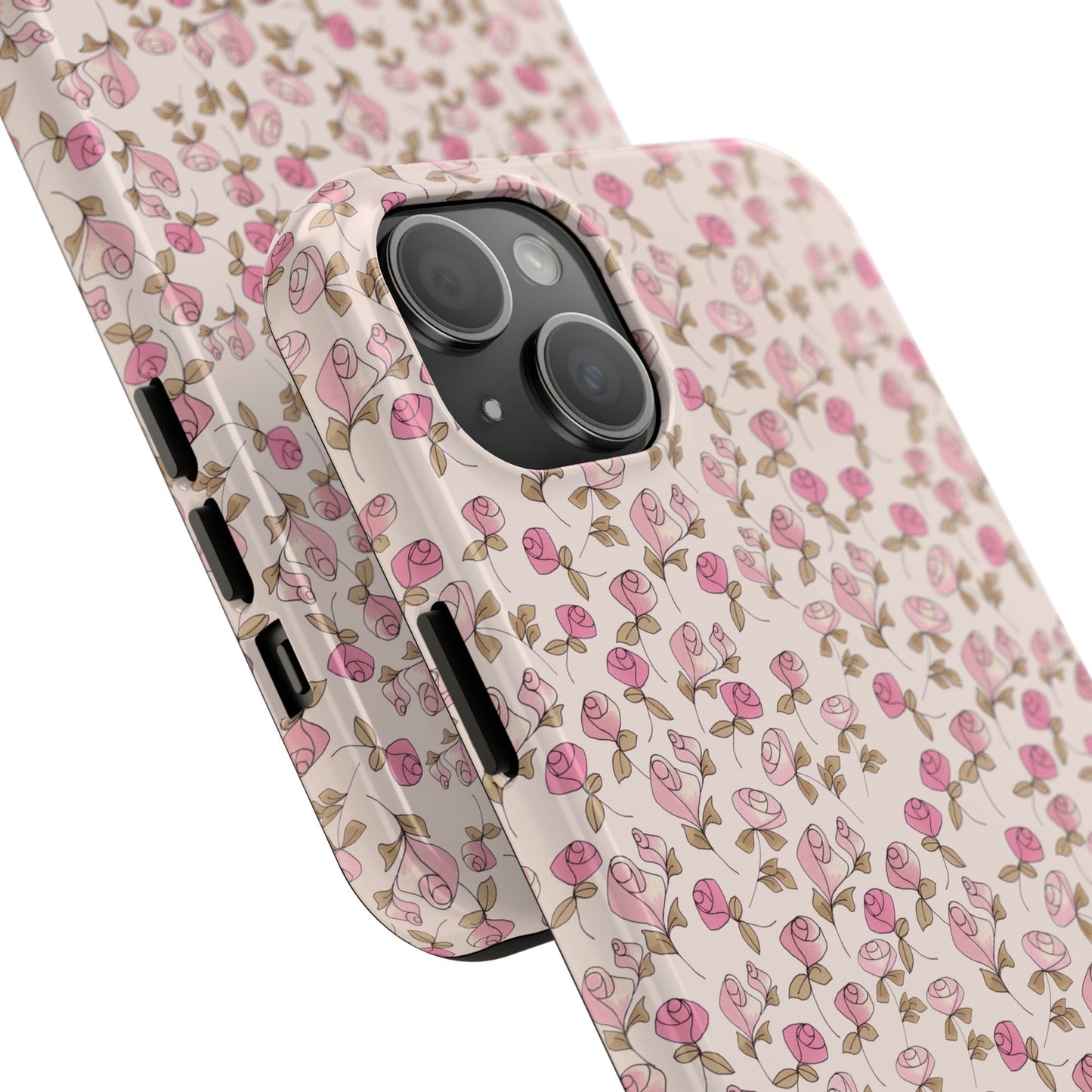 Little Bitty Roses Pink Phone Case