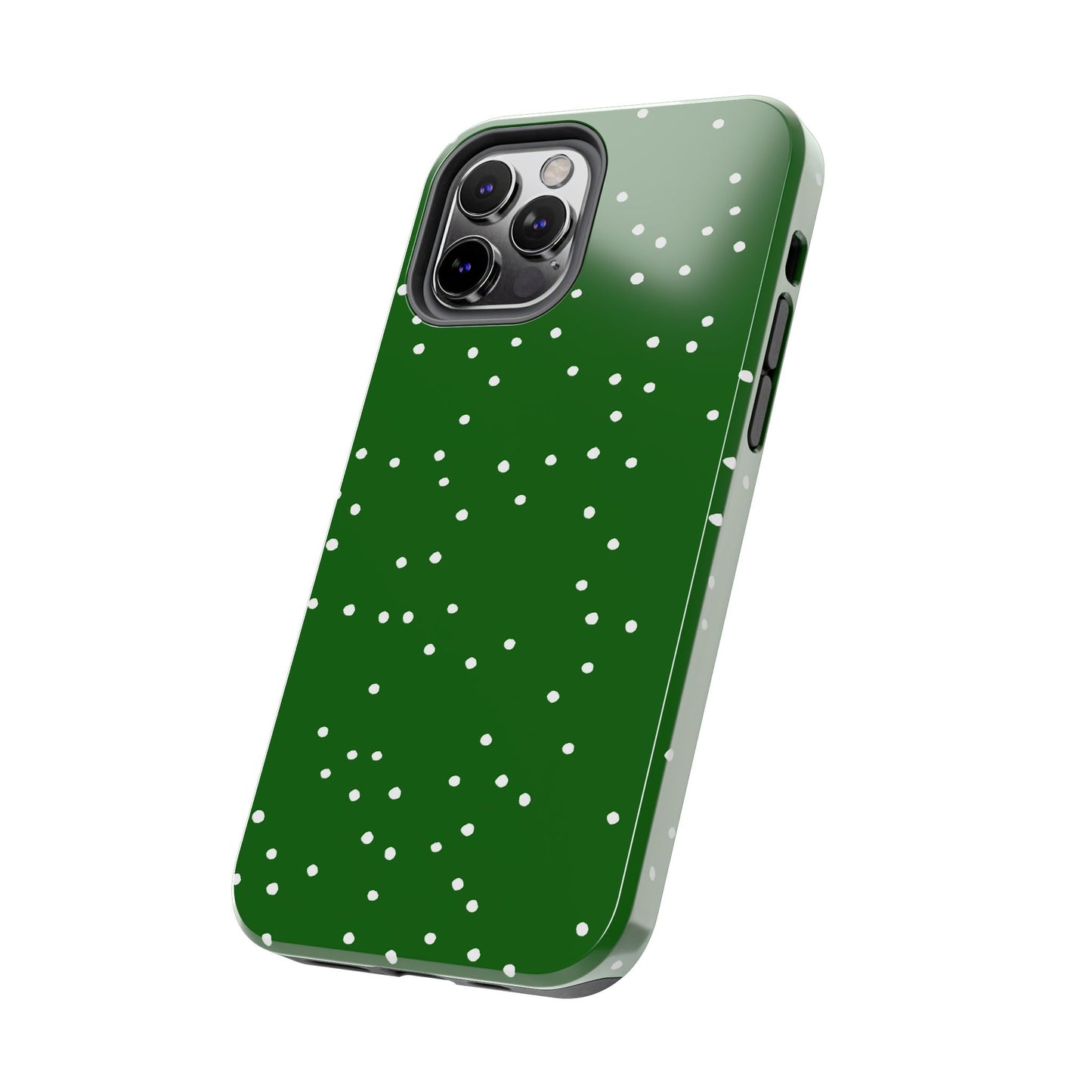 Dinky Dots Green / White Phone Case